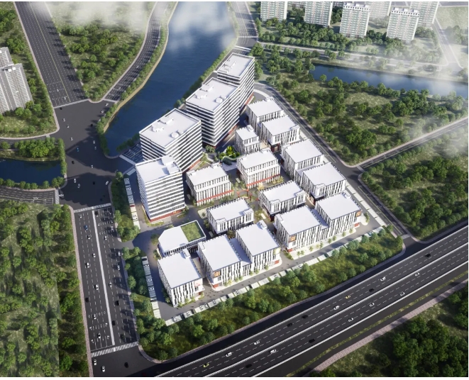 浦仪公路旁，竖起产业新地标